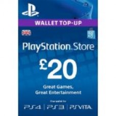 SONY PlayStation Network Wallet Top Up £20 - UK